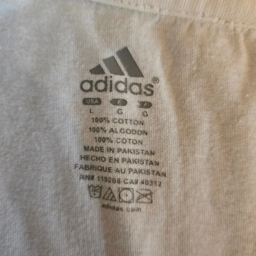 Adidas Phoenix Suns Long Sleeve Shirt Off-White PHX Graphic NBA Men's Size L